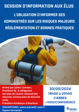 Affiche de présentation de la session