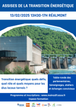 Affiche assises de la transition énergétique